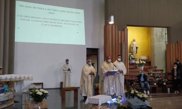 Pagliare: la novena di pentecoste con Mons. Pompili