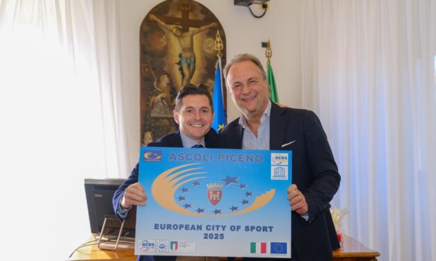 Ascoli Piceno è Città Europea dello Sport 2025