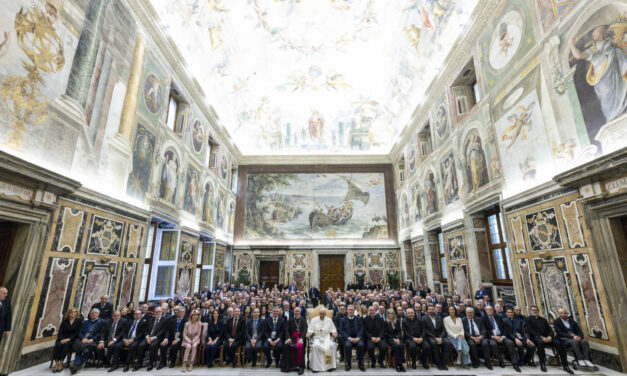 L’udienza del Santo Padre ai lavoratori dei media