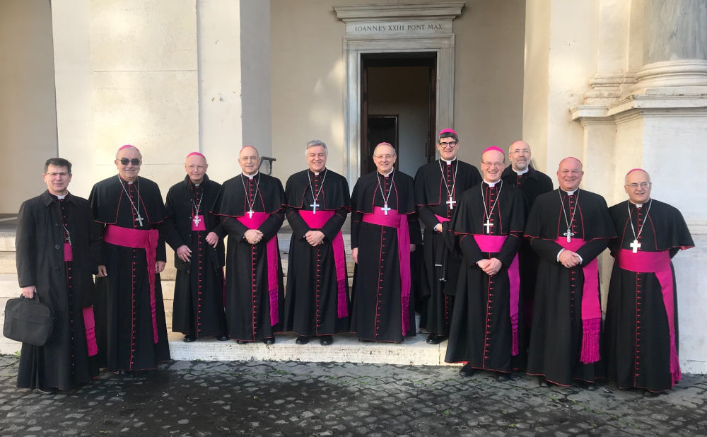 I vescovi delle Marche in visita da papa Francesco