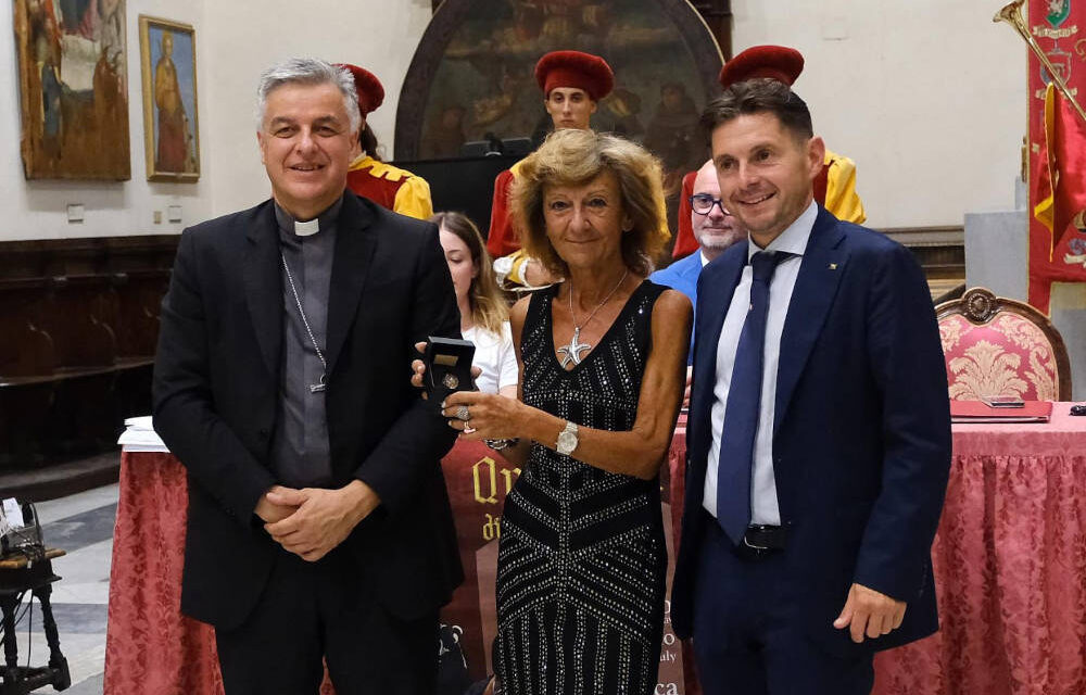 Il premio Emidius a Laura Ciotti